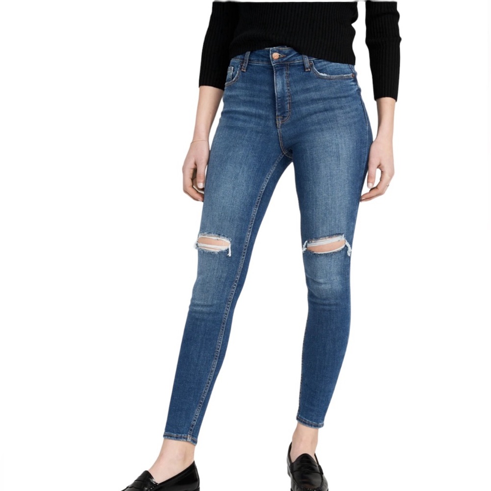OLD NAVY Rockstar Jeans Super Skinny Blue Size 12